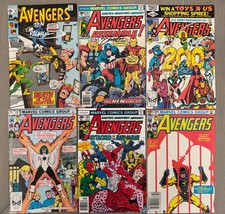 Avengers Bronze Age Comic Lot #74 #151 #161 #200 #224 #227 Signed JShooter/Tom P picture