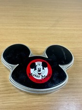 VTG Collectible Mickey Mouse Club House Member Anniversary Tin Original Box picture