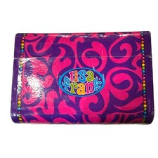 Vintage Lisa Frank Hippie Genie Girl Latch Box RARE Psychedelic Swirls picture