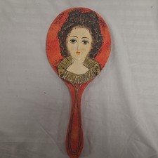 Vintage Hand Painted Face Mirror 1960’s picture