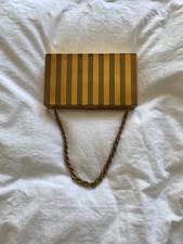 Vintage 1950s Compact Purse Volupte Powder Comb Compact Cigarette Case picture