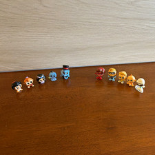 Disney Doorables: Incredibles, Aladdin Genie Mini Character Figurines Lot of 10. picture