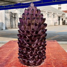 25LB   New Find purple PhantomQuartz Crystal Cluster MineralSpecimen picture