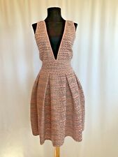 M Missoni Deep V Neck Pink Knit Dress - size 40 IT - US Small picture