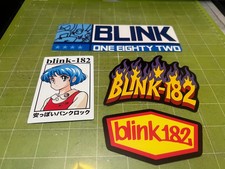 Blink-182 - Set of 4 Vintage Reproduction Stickers picture