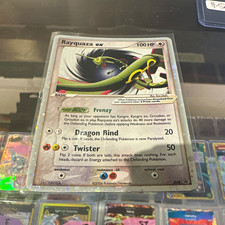 Pokémon EX Dragon Frontiers Rayquaza ex #039 Holo English Standard 2006 picture