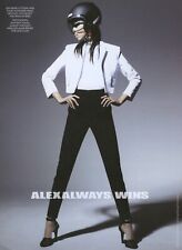 ALEXANDER WANG -  Long Legs & Heels Helmet Fashion Photography - 1 Page PRINT AD picture