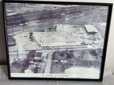 Historic General Homes Fort Wayne IN Plant Aerial Photograph Prefab Homes Framed picture