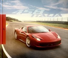 GENUINE FERRARI 458 ITALIA HARDCOVER BROCHURE BOOK SALES CATALOG LITERATURE OEM picture