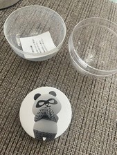 Fendi Panda Magnet Charm – Cafe Novelty Capsule Toy Round MIB picture
