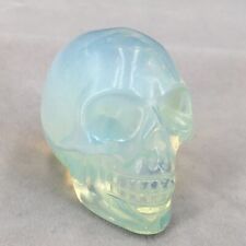 1pc Opalite Quartz crystal Skull Carved Crystal Skull Gift Reiki Healing 2‘’ picture