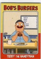 Bob's Burgers Teddy The Handyman Promo Trading Card Target Exclusive 2017 FOX picture