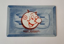 Reddy Kilowatt Playing Card - 1940 picture