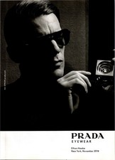 2015 • PRADA Sunglasses Print Ad • Fashion 2000s Style GA.20 picture
