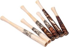 Dr. Watson - Wooden Cigarette Holders, Set of 6, fits Regular Size Cigarettes picture