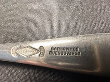 Antique Elkington Barlow & Co Buenos Aires Unplated Nickel Silver 7