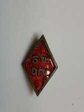 Original WW1 5th Division Veteran's Pin picture