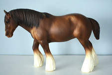 Breyer #96 Shire Honey Sorrel Mare 1970s C. Hess Traditional USA Mark Vintage picture