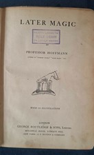 Later Magic - Professor Hoffmann (1904 First Edition) Rare Ex-Library picture