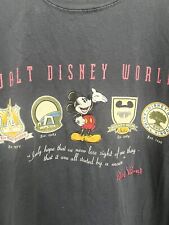 Vintage Walt Disney World Tour Four Parks MGM Studios 2X XXL T Shirt Embroidered picture