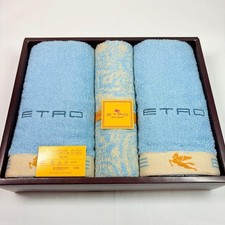 Etro Daily Collection Face Towel Wash Gift Limited Edition VHTF Designer Use Pop picture