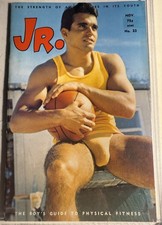 JR. NOV. 1967 PHYSIQUE PHOTOGRAPHY & CULTURE MAGAZINE GAY Interest RARE picture