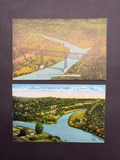 Vintage Kentucky - High Bridge River, Dix River Postcards - Lot of 2 UNPOSTED picture