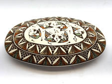Acoma Pueblo Pottery Seed Jar Fine Line Signed D Lewis Diane 5.5