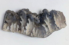 Graveyard Point Plume Agate Slab - Angel Wing Chalcedony Lapidary Specimen OR picture