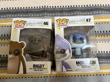 Regular Show Mordecai And Rigby Funko Pop Box Damage Never Opened picture