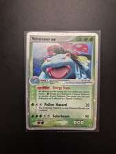 Venusaur ex 112/112 EX FireRed & LeafGreen Holo 2004 Vintage Holo Pokemom Card  picture