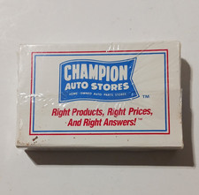 Champion Auto Stores White Blue Red Collectible Advertising Merchandise picture