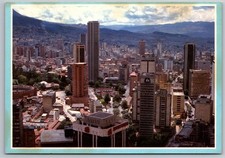 Postcard Bogota Colombia City Skyline Andes Mountains South America Panorama picture