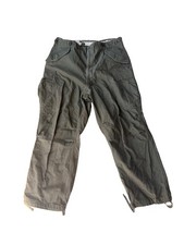 US Military Vintage M-1951 Field Trousers Cargo Pants Mens waist 35to39 regul. L picture