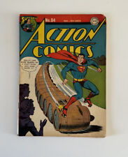 Action Comics #84 DC 1945 Classic Golden Age Superman Cover Complete Book Rare picture