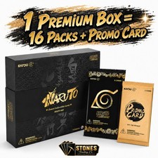 Kayou Naruto Ninja Age Premium Collector Box | US Version | 16 Packs + Promo picture