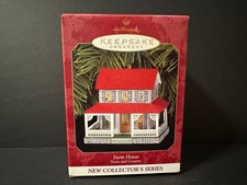 1999 Hallmark Farm House Town and Country Keepsake Ornament picture