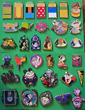 Authentic Disney Pin Lot Of 68 Pins. Park Pins, Hidden Mickey Loungefly, Ect. picture