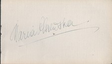 Lucrezia Bori.  Spanish operatic singer. Vintage album page signed in pencil COA picture