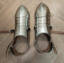 Medieval steel Knight Armor Shoes functional Larp Armor cosplay Sabaton Pair picture