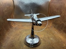 Authentic Models AP098 P-51 Mustang WWII Aluminum Desk Model - Great Condition picture