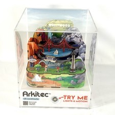Arkitec 3-D Models US Landmarks Store Display Lights Motion Walmart Demo WORKS picture