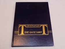Wingate College University 1987 The Gate Student Yearbook NC North Carolina Old picture