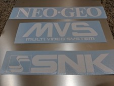 Arcade style N2 V2 Vinyl Decals NeoGeo MVS SNK  Multi pack * Read description * picture