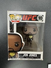 2019 Funko Pop UFC Champions Jon Jones #10 Vinyl Figure with Belt DAMAGED BOX picture