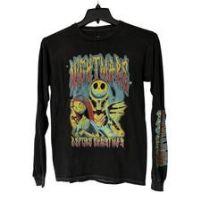 NWT Disney The Nightmare Before Christmas Adult Unisex Long Sleeve Shirt Small picture