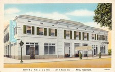 GA~GEORGIA~ADEL~HOTEL PHIL COOK~U.S. 41~NEW~MODERN~FIREPROOFED~C.1945 picture