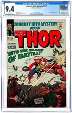 Journey Into Mystery #117 CGC 9.4 WP (1965 Marvel Comics) Silver Age KEY THOR picture