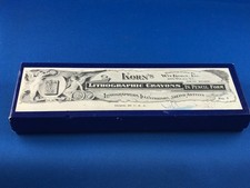 Vintage Wm. Korn’s Lithographic Crayons No. 2 Medium - Original Box & Pencils picture