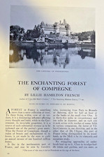 1912 Compiegne Forest France Chateau of Pierrefonds St-Jean-Aux-Bois picture